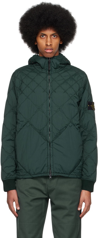 Photo: Stone Island Green Quilted Jacket