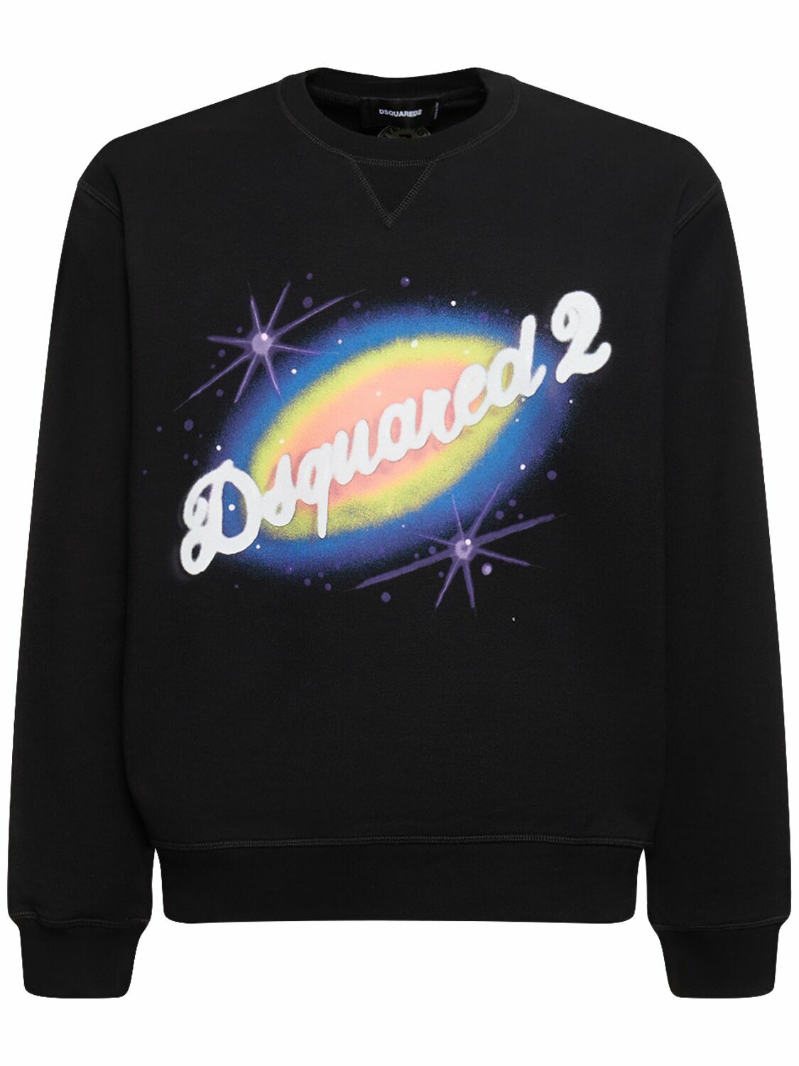 DSQUARED2 Logo Cotton Jersey Sweatshirt Dsquared2