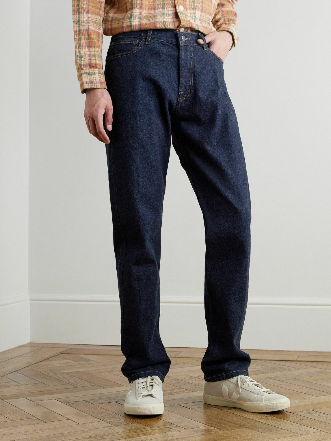 Sunspel - Straight-Leg Jeans - Blue