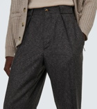 Giorgio Armani - Wool and cashmere-blend pants