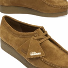 Clarks Originals Women's Wallabee in Cola Suede