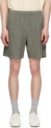 NORSE PROJECTS Gray Per Cotton Tencel Shorts