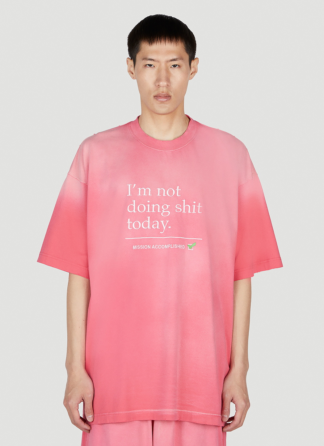 VETEMENTS Slogan T-Shirt