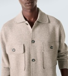 Allude Wool and cashmere overshirt