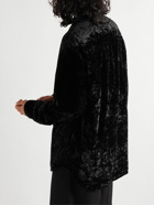 Jil Sander - Padded Velvet Overshirt - Black