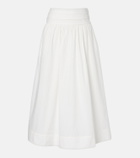 Posse Rue cotton midi skirt