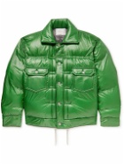 Sacai - Quilted Padded Nylon-Ripstop Jacket - Green