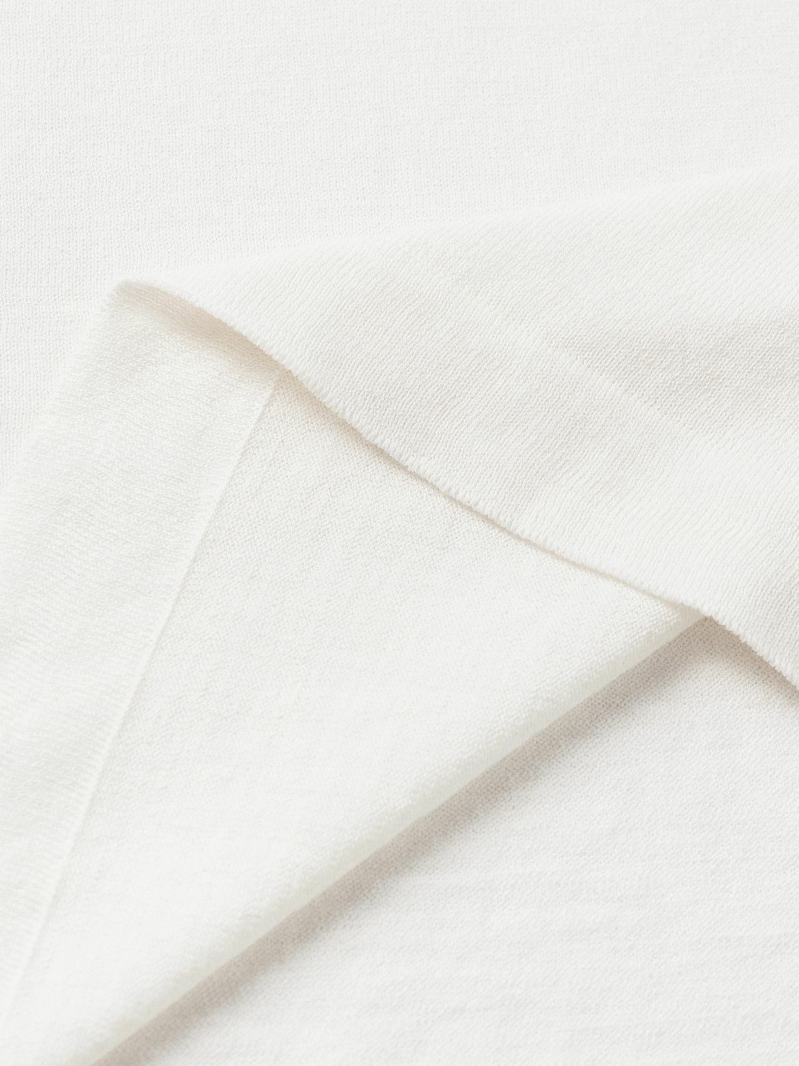 Caruso - Slim-Fit Cotton T-Shirt - White