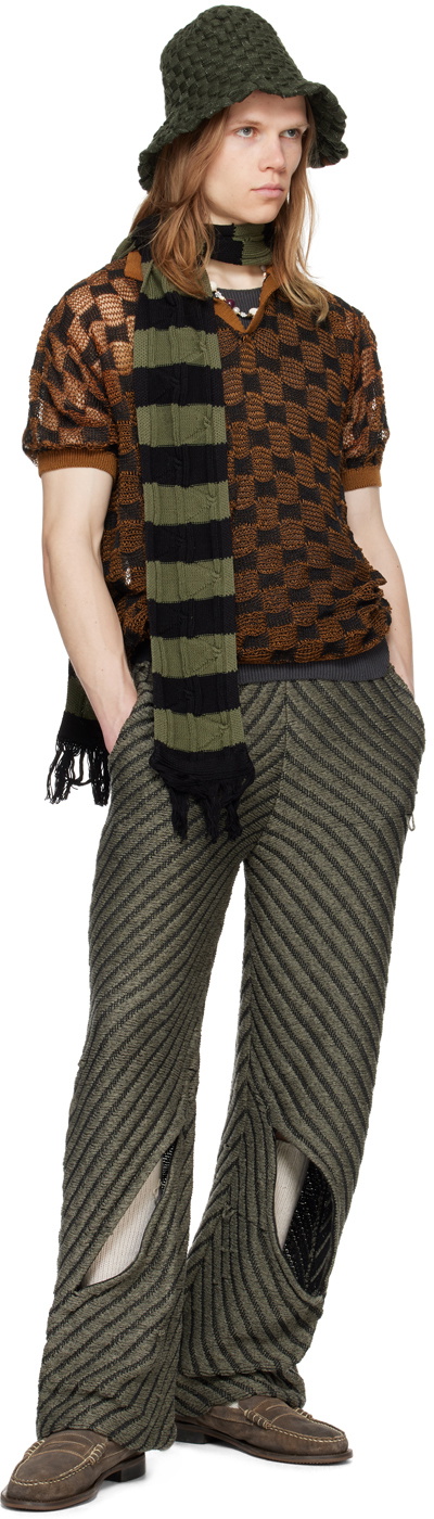 Isa Boulder SSENSE Exclusive Khaki Trousers