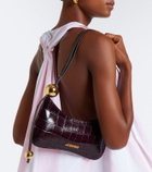 Jacquemus Bisou Perle Small leather shoulder bag