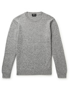 A.P.C. - Wool and Cashmere-Blend Sweater - Gray