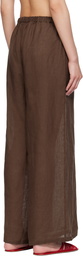 Baserange Brown Sepia Lounge Pants