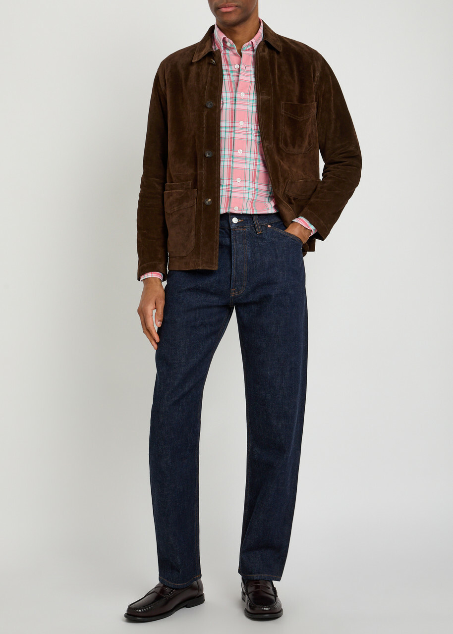 Drake's Straight-leg Denim Jeans Indigo