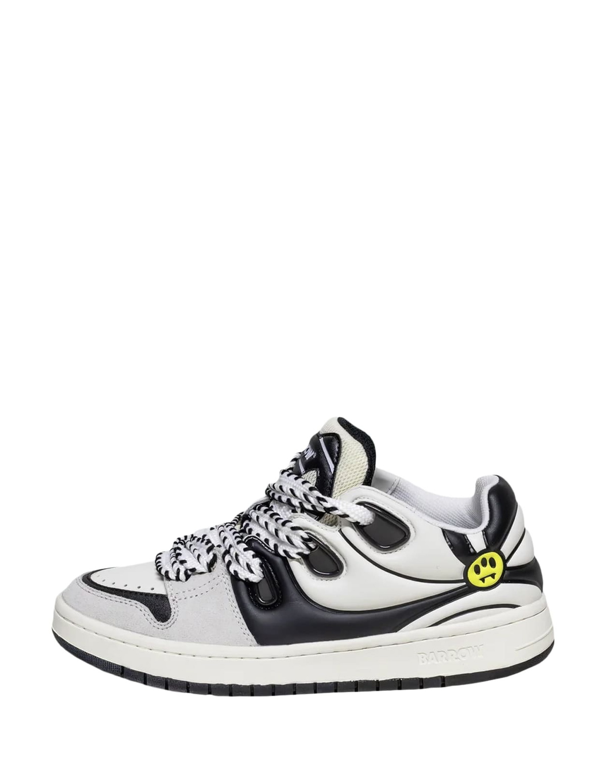 Barrow White And Black Ollie Sneakers