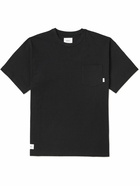 WTAPS - Logo-Appliquéd Cotton-Jersey T-Shirt - Black