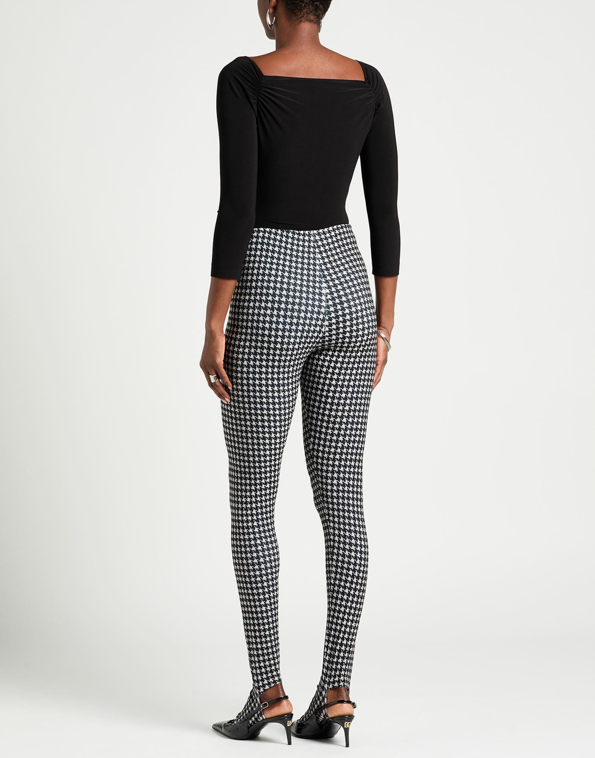Norma Kamali Womens Bodysuit in Black