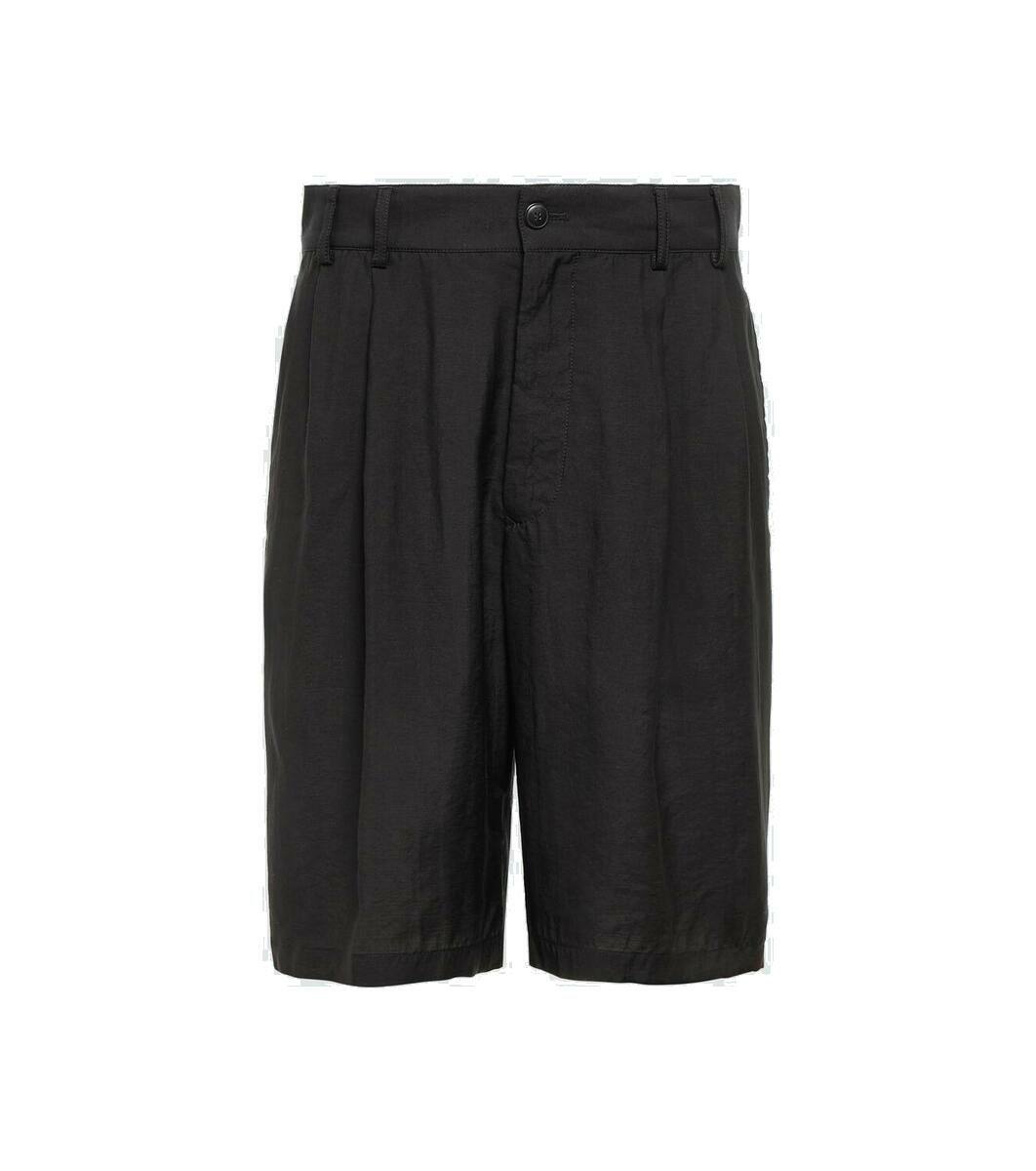 ショートパンツ GIORGIO ARMANI Women Shorts  Burmudas GW001563TE10831UC001 Flat front bermuda shorts made of lyocell canvas and cotton