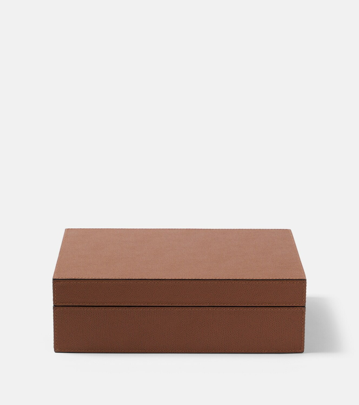 Giobagnara Santiago leather and wooden cigar box