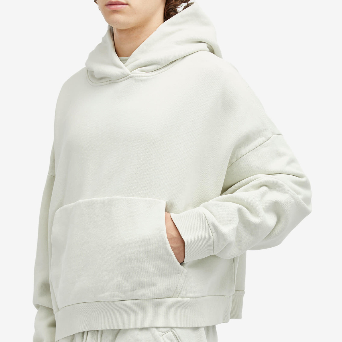 国内発送☆Entire Studios☆HEAVY HOOD/RICE Entire Studios Men's Heavy Overhead Hoodie in Rice Entire