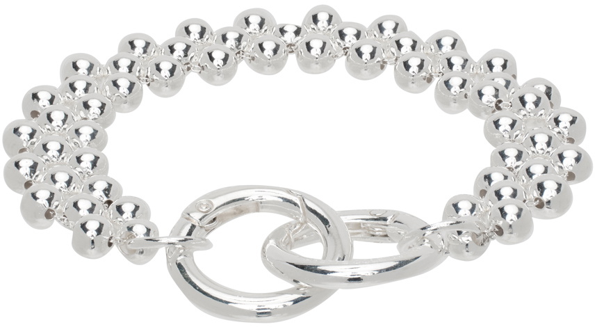 Lorette Colé Duprat SSENSE Exclusive Silver Trinity 6 Bracelet