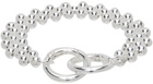 Lorette Colé Duprat SSENSE Exclusive Silver Trinity 6 Bracelet