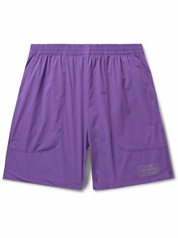 Photo: HAYDENSHAPES - Everyday Straight-Leg Long-Length Swim Shorts - Purple