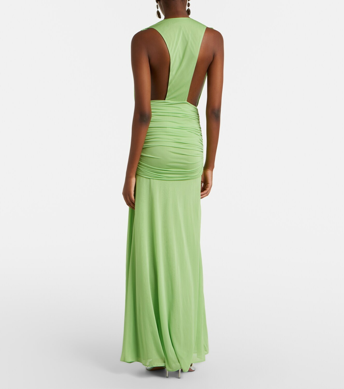 Christopher Esber Ripple draped jersey gown