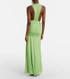 Christopher Esber Ripple draped jersey gown