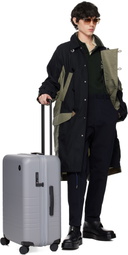 Monos Gray Expandable Check-In Medium Suitcase