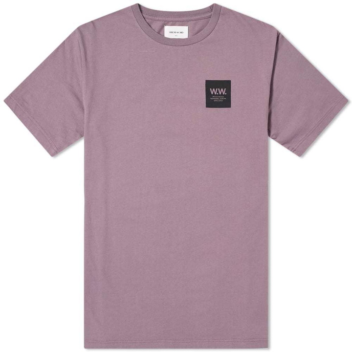 Photo: Wood Wood Small Box Tee Purple