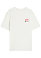 Wax London Dean Logo-print Cotton T-shirt White