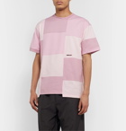 AMBUSH® - Logo-Embroidered Patchwork Cotton-Jersey T-Shirt - Pink