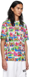 Moschino Multicolor Jersey Comics T-Shirt