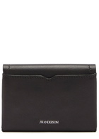 JW Anderson Loafer Leather Card Holder - Black - One Size