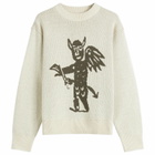 Heresy Men's Rogue Knit Sweater in Ecru