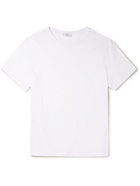 SSAM - Organic Cotton and Cashmere-Blend Jersey T-Shirt - White