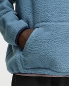 New Balance Hoops Sherpa Top Blue Mens Hoody