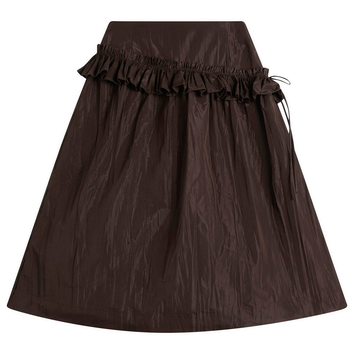 Damson Madder Women's Flavia Midi Skirt Presented By END. in Choc