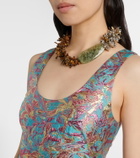 Dries Van Noten Brocade maxi dress