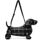 Thom Browne Black Windowpane Pearl Baby Hector Bag