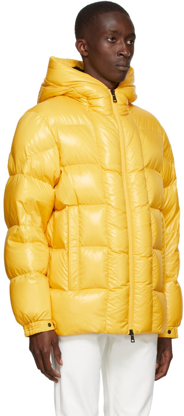 Moncler Yellow Down Dougnac Jacket Moncler