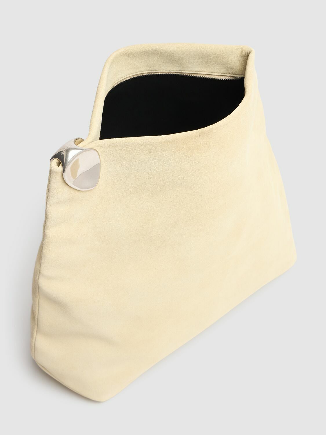 JIL SANDER Jewel Suede Clutch Jil Sander