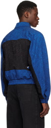 ADER error Blue & Black Jacquard Jacket