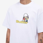Butter Goods Men's Headphones Logo T-Shirt in White