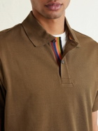 Paul Smith - Cotton-Piqué Polo Shirt - Brown