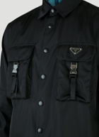 Nylon Buckle Shirt in Black