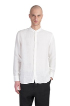 120% Lino Shirt In Beige Linen