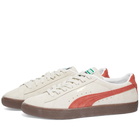 Puma Men's Suede VTG Sneakers in Pristine/Chili/Gum