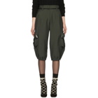 Fendi Green Mohair Cargo Pants