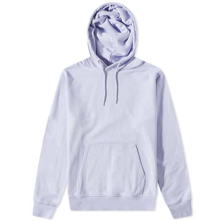 Photo: Colorful Standard Men's Classic Organic Popover Hoody in Soft Lavender